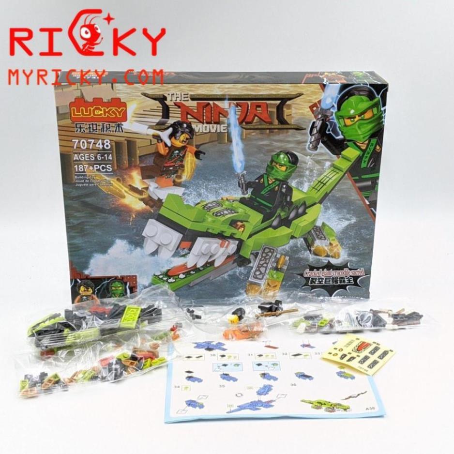 [Khai trương giảm giá] Bộ mô hình đồ chơi lego ninja