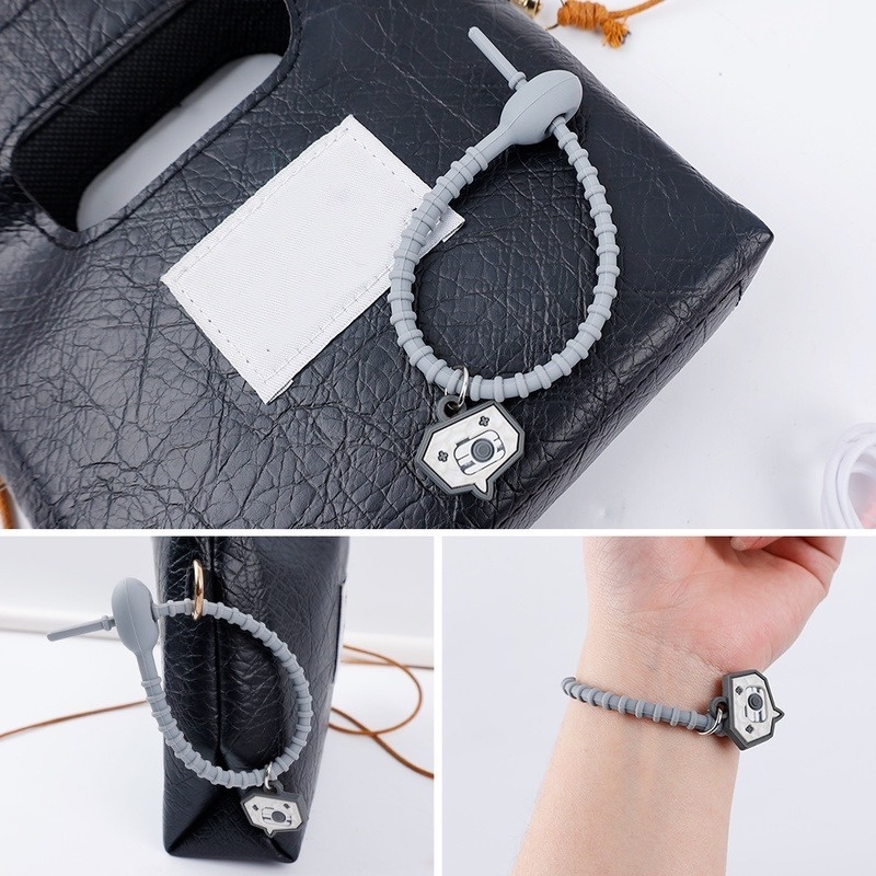 Set 6 Dây Quấn Dây Cáp Bằng Silicon Nhiều Màu Sắc Tiện Dụng