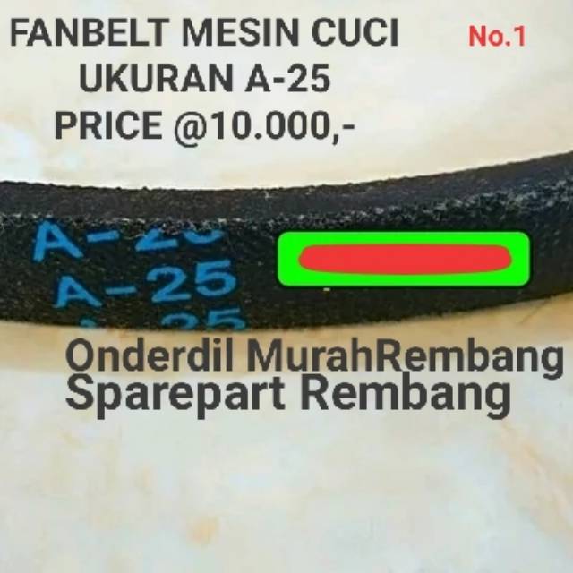 Máy Giặt Fanbelt A-25