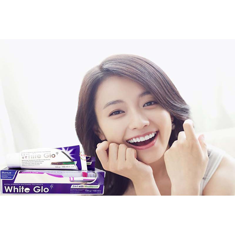 Kem Đánh Răng Whiteglo 2 Trong 1 150g