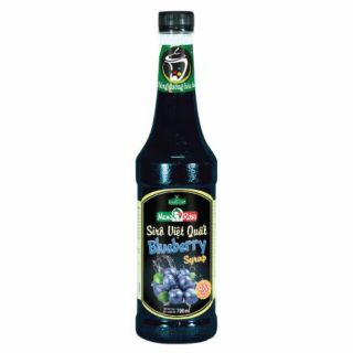 Siro việt quất golden farm đủ các mùi chai 700ml