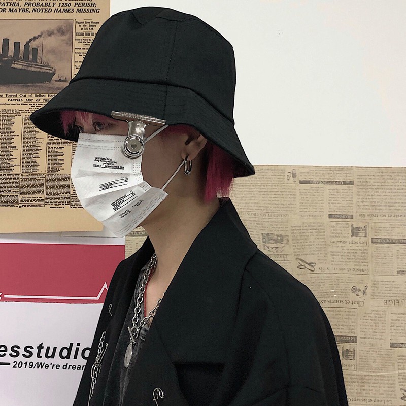 [Hàng Có Sẵn] Miễn Phí Giao Hàng Mũ Xô Màu Trơn Phong Cách Retro Hàn Quốc 22007