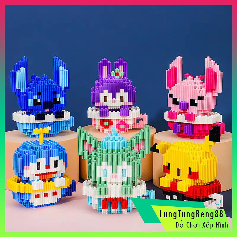 Xếp Hình đồ chơi lắp ráp mô hình cao cấp,Có Sẵn-50 Mẫu