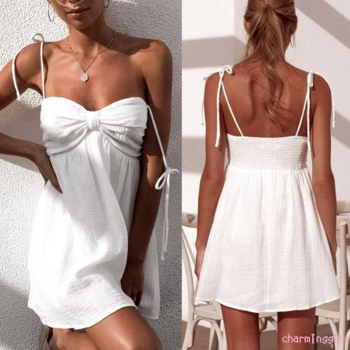 Đầm xòe hai dây kiểu dáng trẻ trung quyến rũ cho nữ | BigBuy360 - bigbuy360.vn