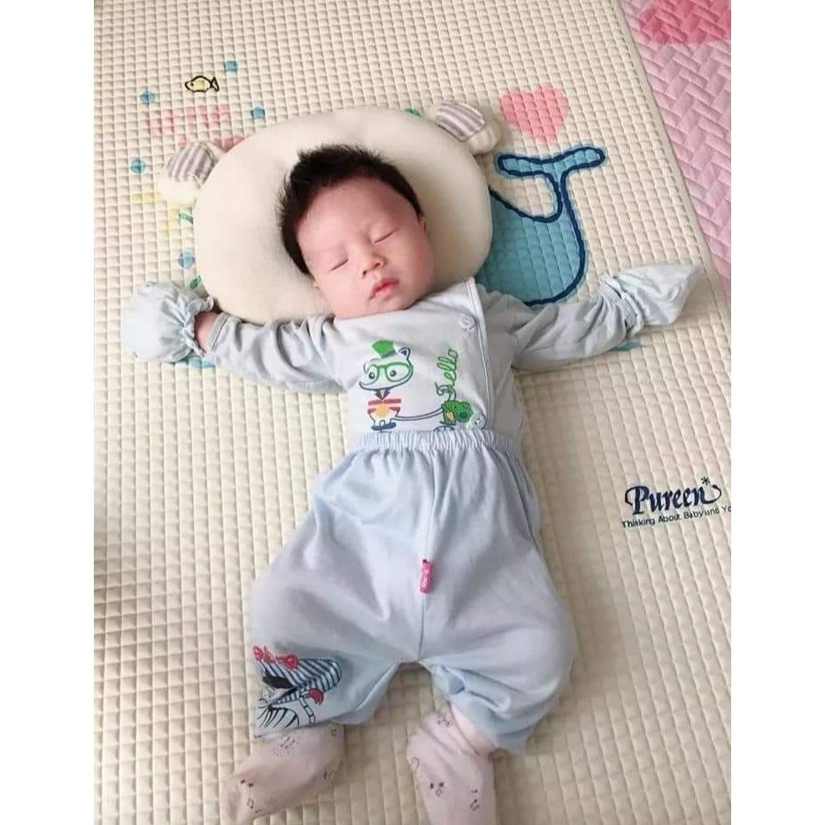 Chiếu cao su non - chiếu điều hòa cao su non cho bé thông hơi thoáng khí kích thước 60X90cm