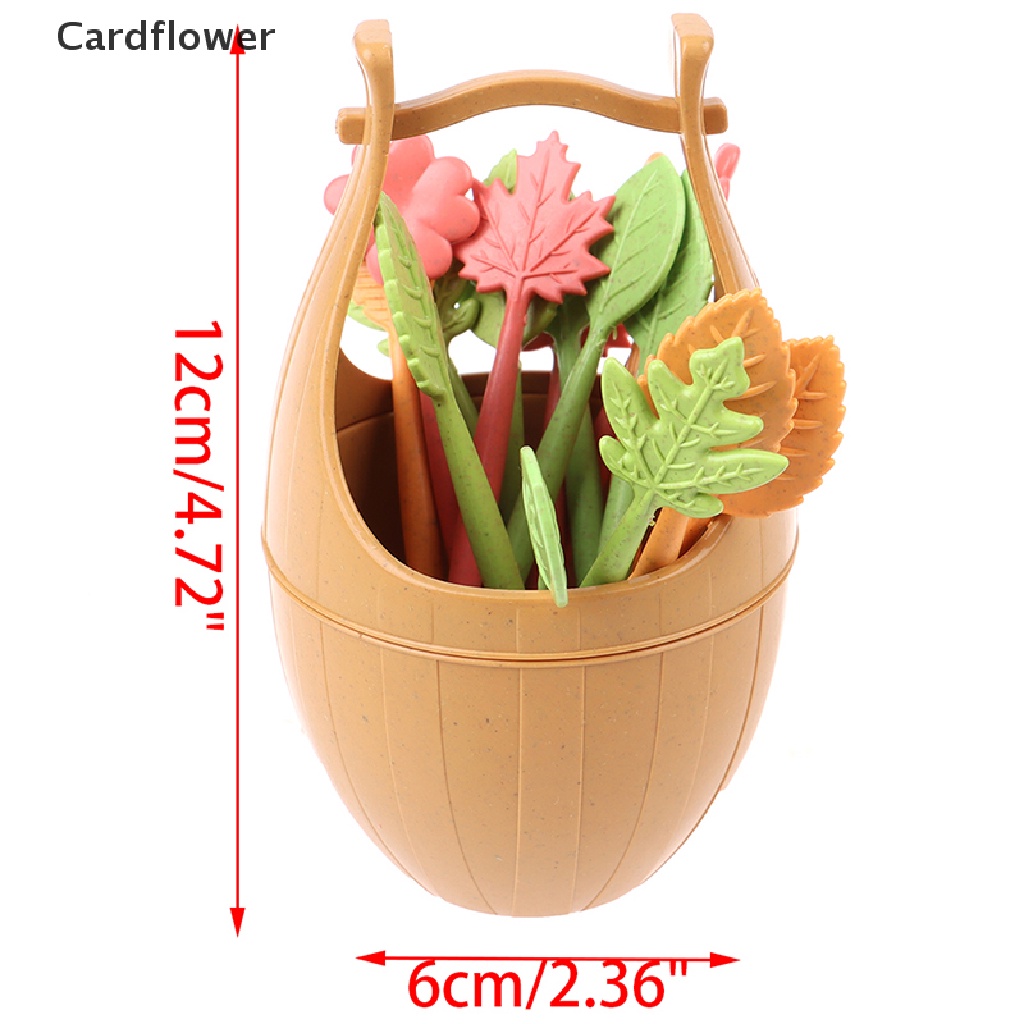 Bộ 16 cái nĩa ăn trái cây hình dạng độc đáo mới