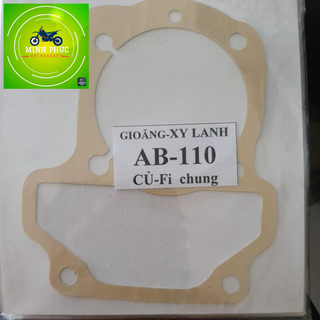 Gioăng xilanh ab 110 xăng cơ - fi