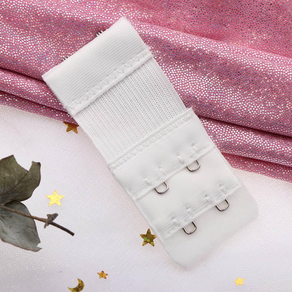 Wonder Set 5 Dây Áo Ngực Mở Rộng Mềm Mại Hai Hàng Nút Khóa Không Dây Adding