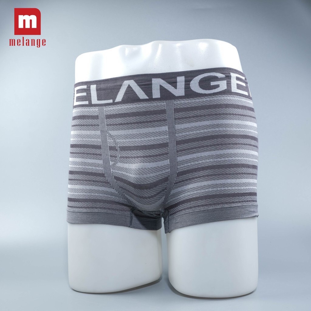 Quần sịp đùi boxer nam MELANGE sợi tre liền mảnh LM01