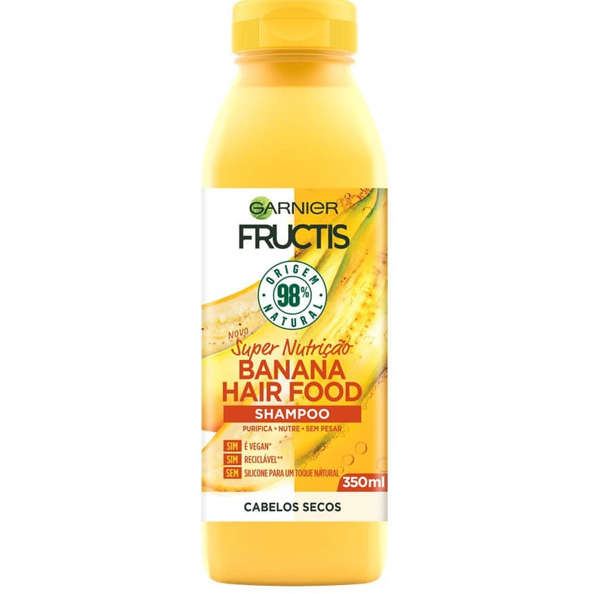 Dầu gội xả hoa quả Garnier Fructis Hair Food 350ml Pháp