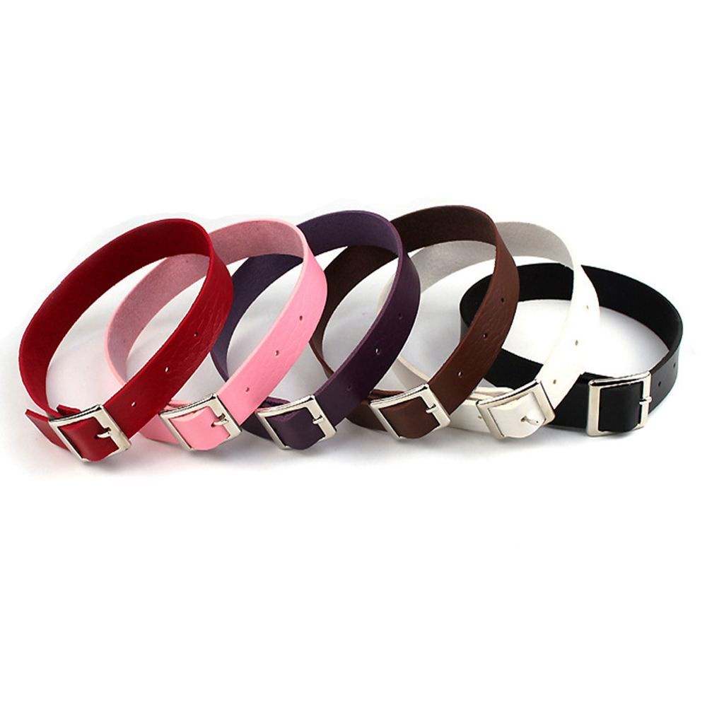 Vòng cổ choker da PU phong cách Harajuku thời trang chất lượng cao