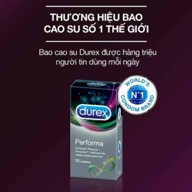 4 hộp durex FERFOMA + FETHERLITE (48 CHIẾC ) 👌