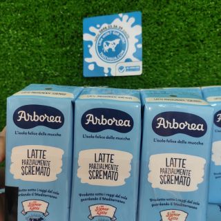Sữa tươi tiệt trùng Arborea ít béo 200ml - Thùng