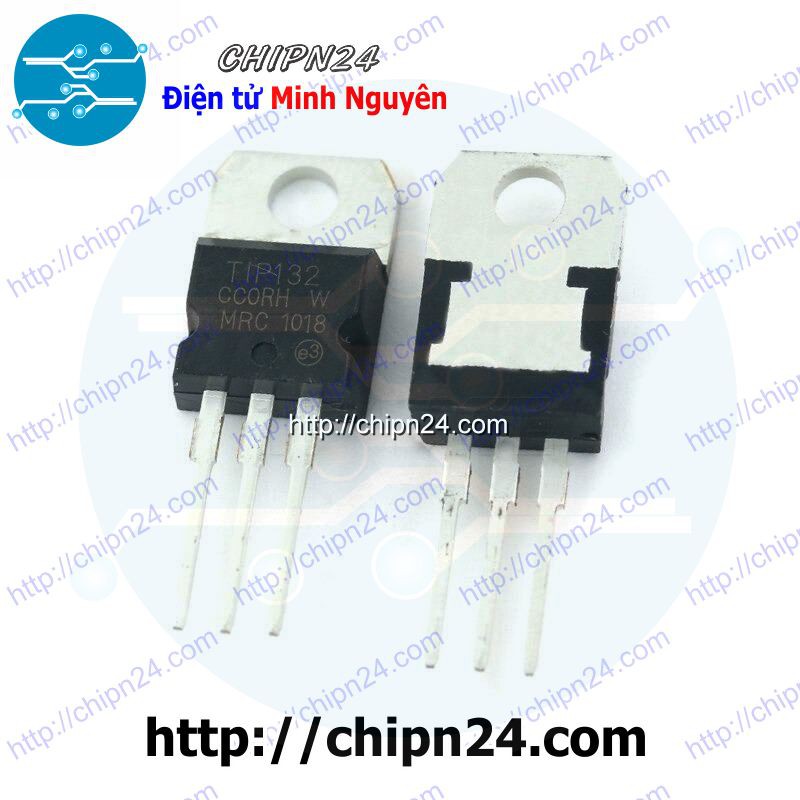 [3 CON] Transistor TIP132 TO-220 NPN 8A 100V (TIP 132)