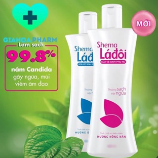 Dung Dịch Vệ Sinh Phụ Nữ Shema Lá Đôi