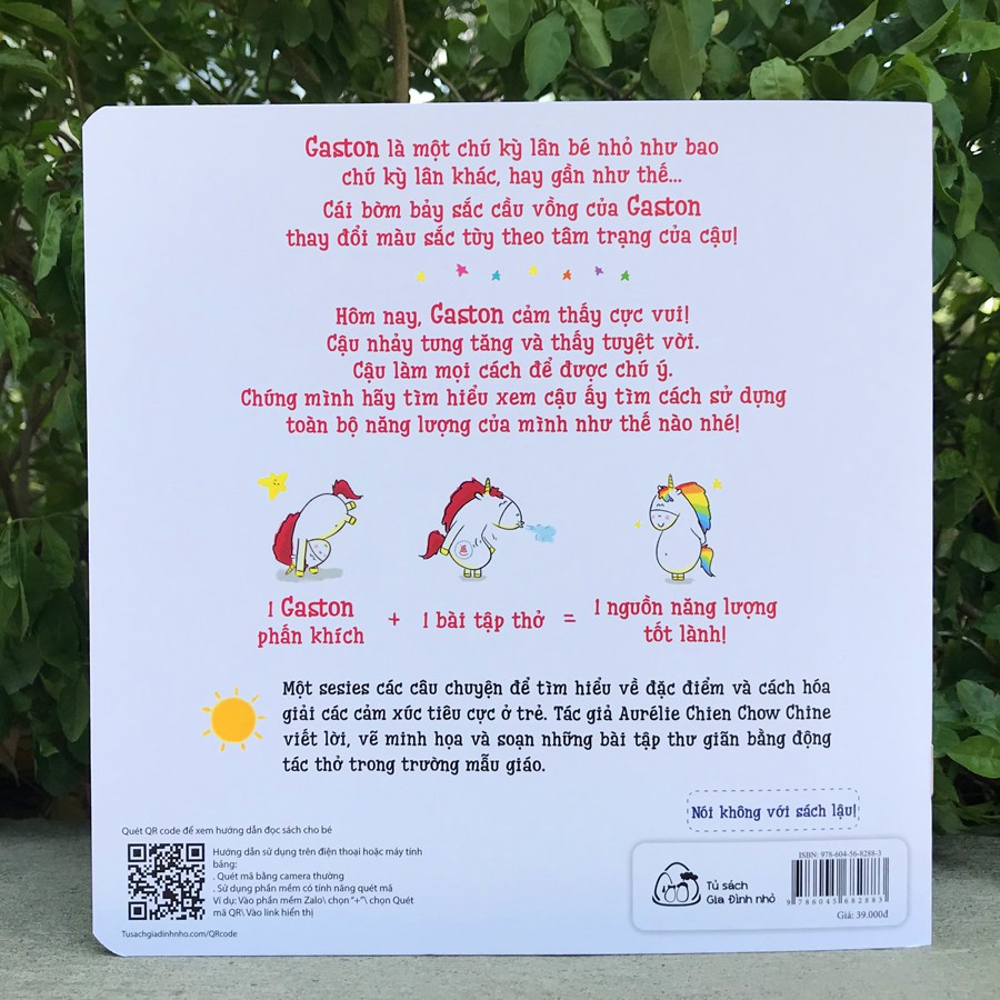 Sách - Ehon Thông Minh, Cảm Xúc - Những Cảm Xúc Của Gaston - Con Rất Phấn Khích (3-8 tuổi)