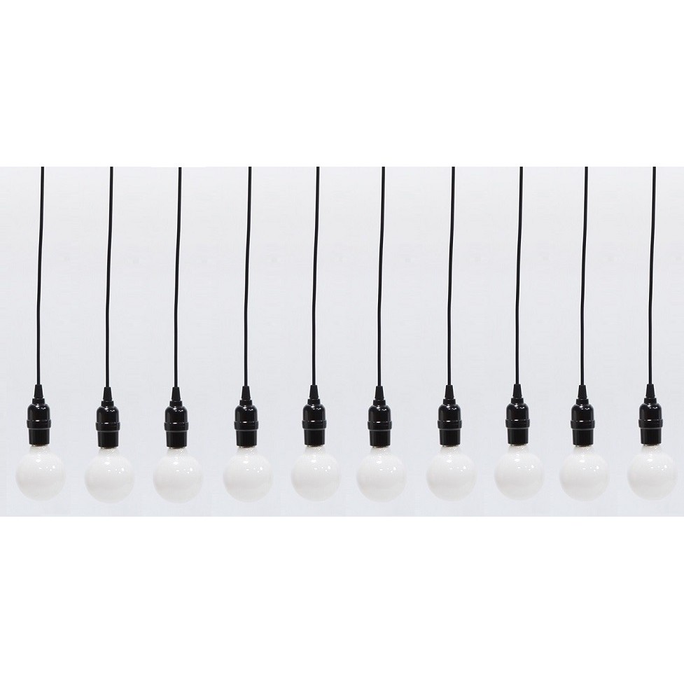 Bộ 10 đèn thả cổ điển Vintage bóng tròn trang trí G80 7W