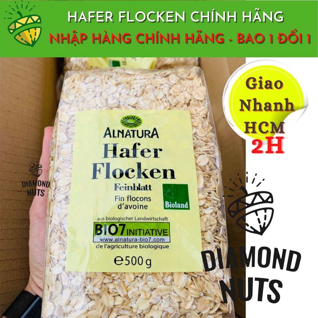 Yến Mạch giảm cân ăn liền an toàn chính hãng Đức Hafer 500g Diamond Nuts | BigBuy360 - bigbuy360.vn