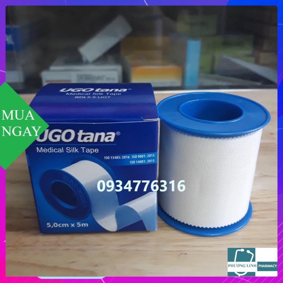 Băng dính cuộn vải lụa y tế zilgo 1.5cmx5m - độ dính cao, băng keo mềm sơ cứu vết thương