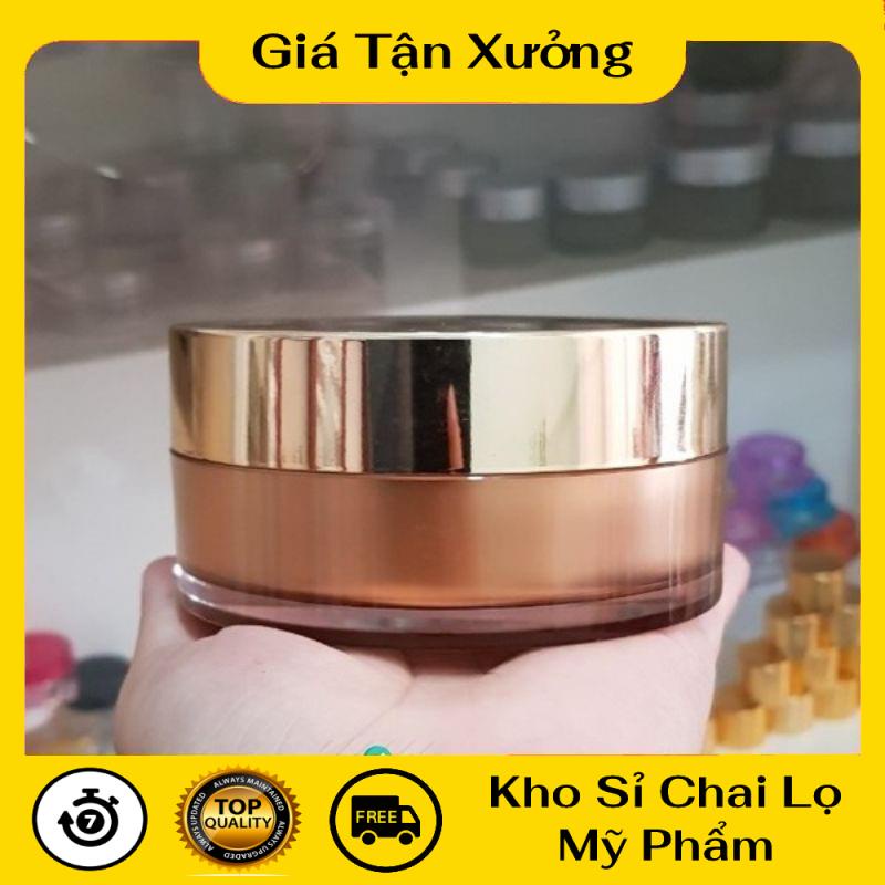 Hủ Đựng Kem ❤ TRÙM SỈ ❤ Hũ Đựng Kem Body Xi Vàng,Bạc Cao Cấp 150g Chiết Mỹ Phẩm , phụ kiện du lịch