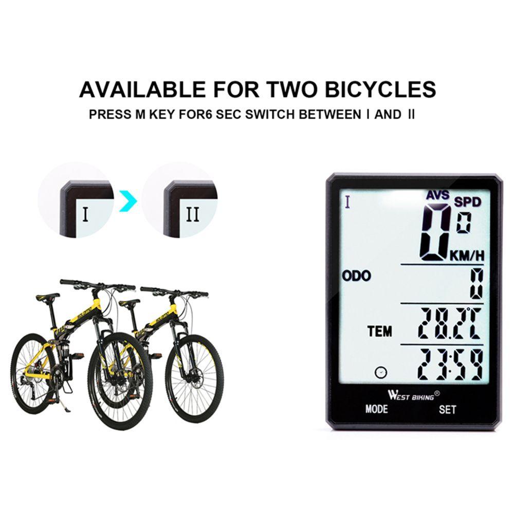 Đồng Hồ Đo Tốc Độ Xe Đạp Chống Nước Heceh