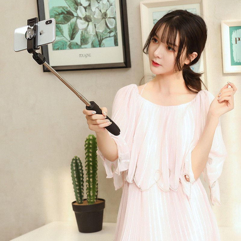 Gậy Selfie Bluetooth Xoay 360 Độ Có Điều Khiển Từ Xa Giá Đỡ | BigBuy360 - bigbuy360.vn