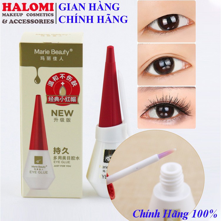 Keo dán mi EYE CREAM siêu dính chính hãng màu trong suốt tránh lộ chuyên dụng cho tất cả các loại mi mắt