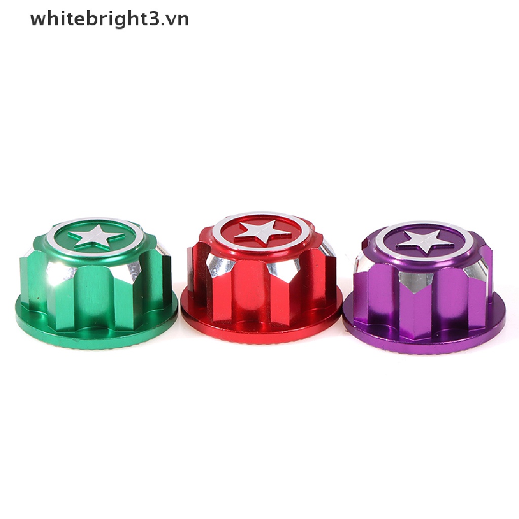Set 4 đai ốc lục giác 17mm bằng hợp kim nhôm cho xe hơi điều khiển từ xa 1 / 8 X-Maxx Summit
