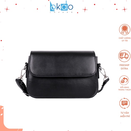 Túi xách nữ đeo chéo LOKADO, túi đeo chéo nữ đẹp đi chơi, đi học thời trang  hàn quốc HY2002