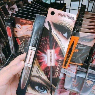 Mascara Sivanna Colors Super Model 2in1 Double Extension Mascara HF901