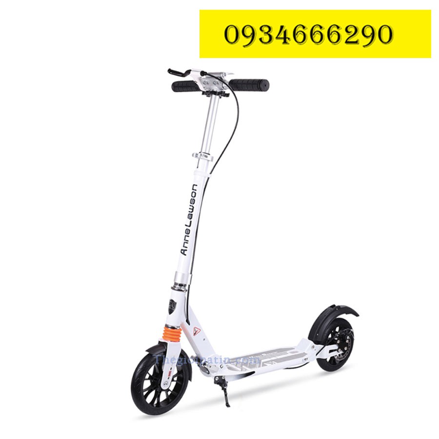 Xe Scooter ALS-A5D Đen Trắng dành cho người lớn Khuyến Mãi Chưa Từng Có