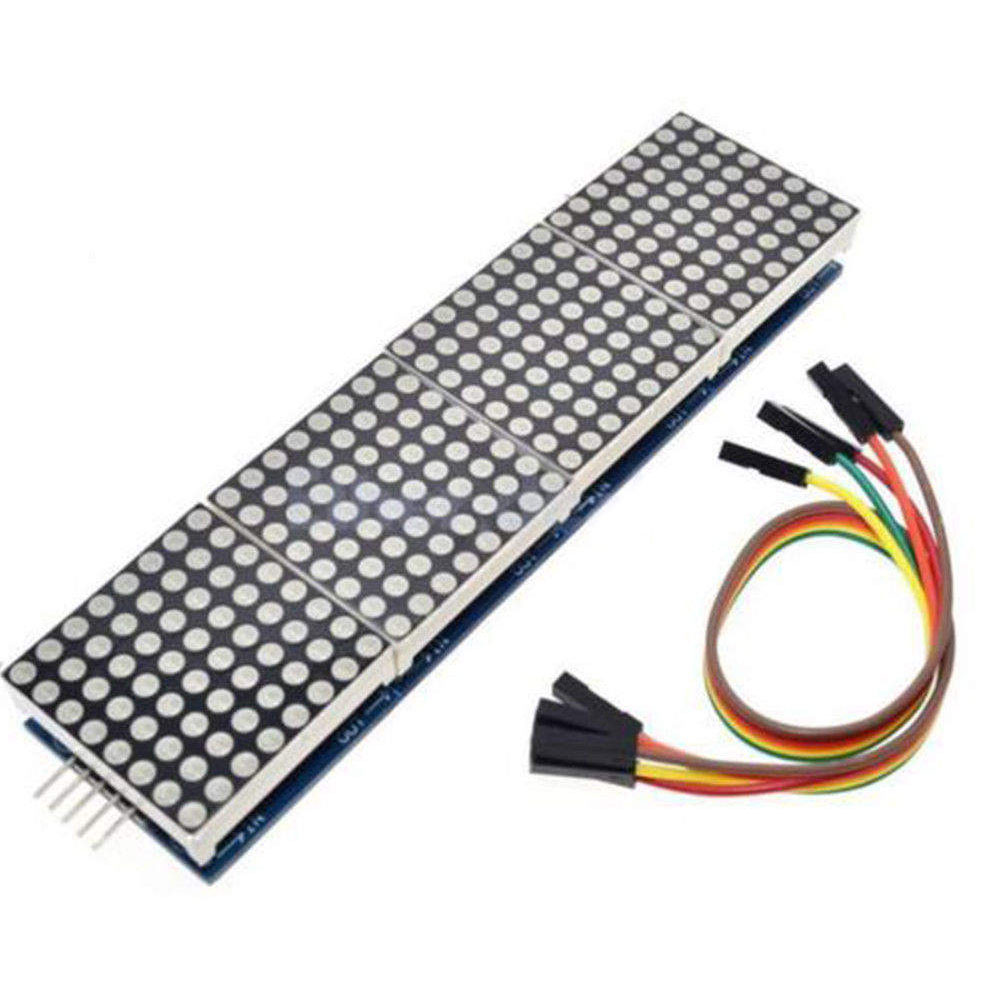 Mô Đun Hiển Thị Màn Hình Led Max7219 Matrix Mcu Cho Arduino Raspberry Pi