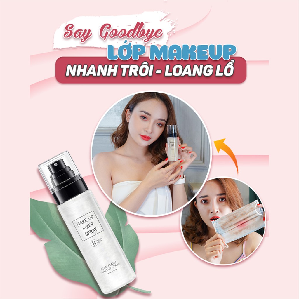 [GIÁ CỰC SỐC]TẠM BIỆT LỚP MAKEUP CAKEY, LOANG LỔ, BÓNG DẦU VỚI XỊT MAKEUP FIXER SPRAY HÀN QUỐC-Gương Mặt Makeup Lâu Hơn | BigBuy360 - bigbuy360.vn