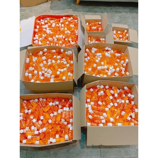 Serum cấy Trắng vitamin C lẻ 1 chai 40g màu cam