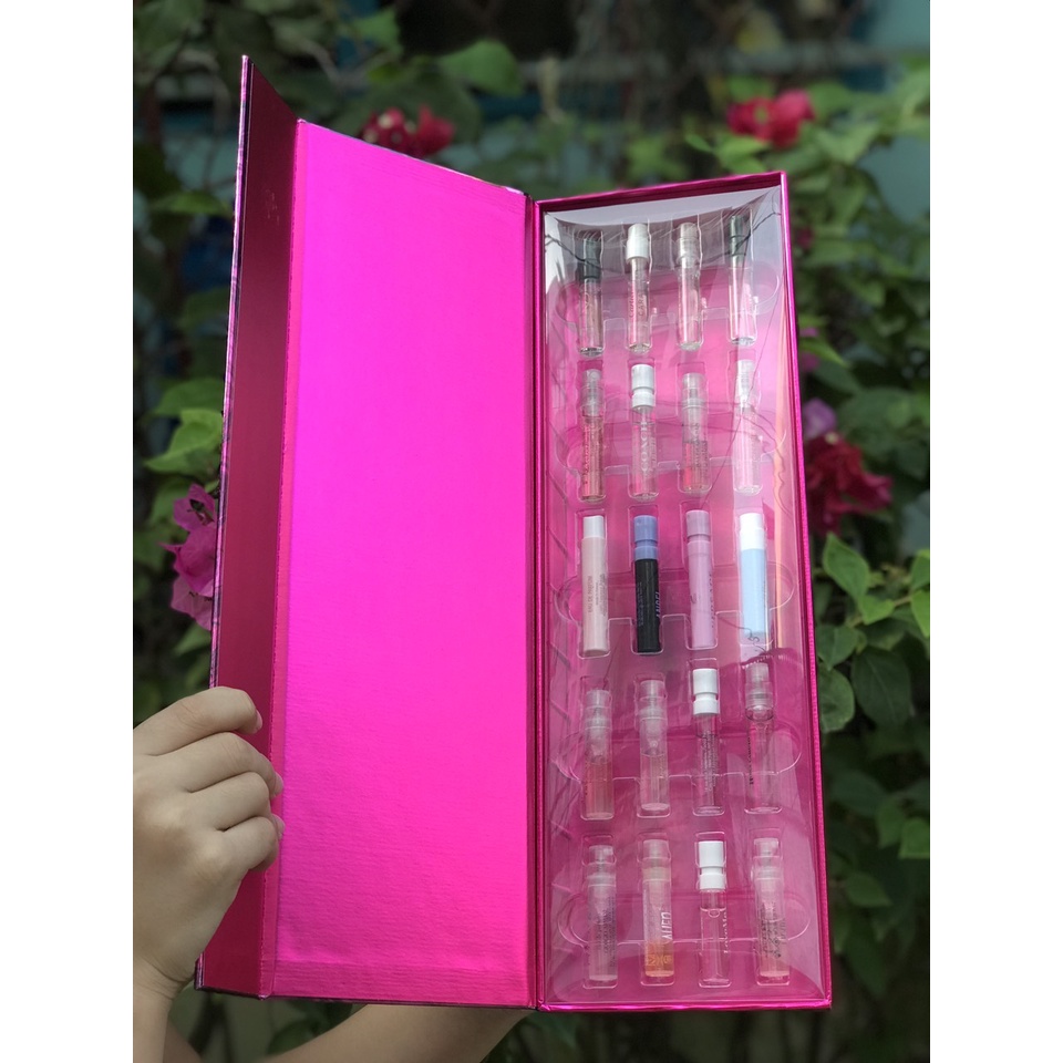 Gift set 20 mẫu nước hoa cho nữ nổi tiếng và yêu thích của Macy's