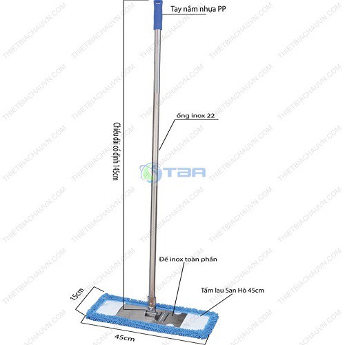 CÂY LAU NHÀ SAN HÔ SIÊU SẠCH CÁN THẲNG HOMEINO