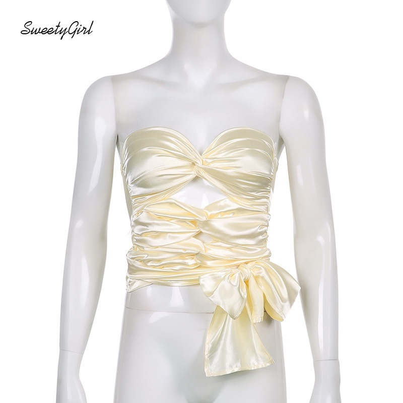 Áo Ống Hở Vai Màu Trơn Thời Trang Quyến Rũ Cho Nữ | BigBuy360 - bigbuy360.vn