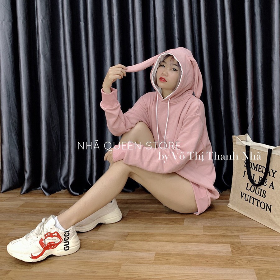 [S01] Áo khoát nữ chống nắng Tai Thỏ hàng bao chất bao đẹp-A176 | BigBuy360 - bigbuy360.vn