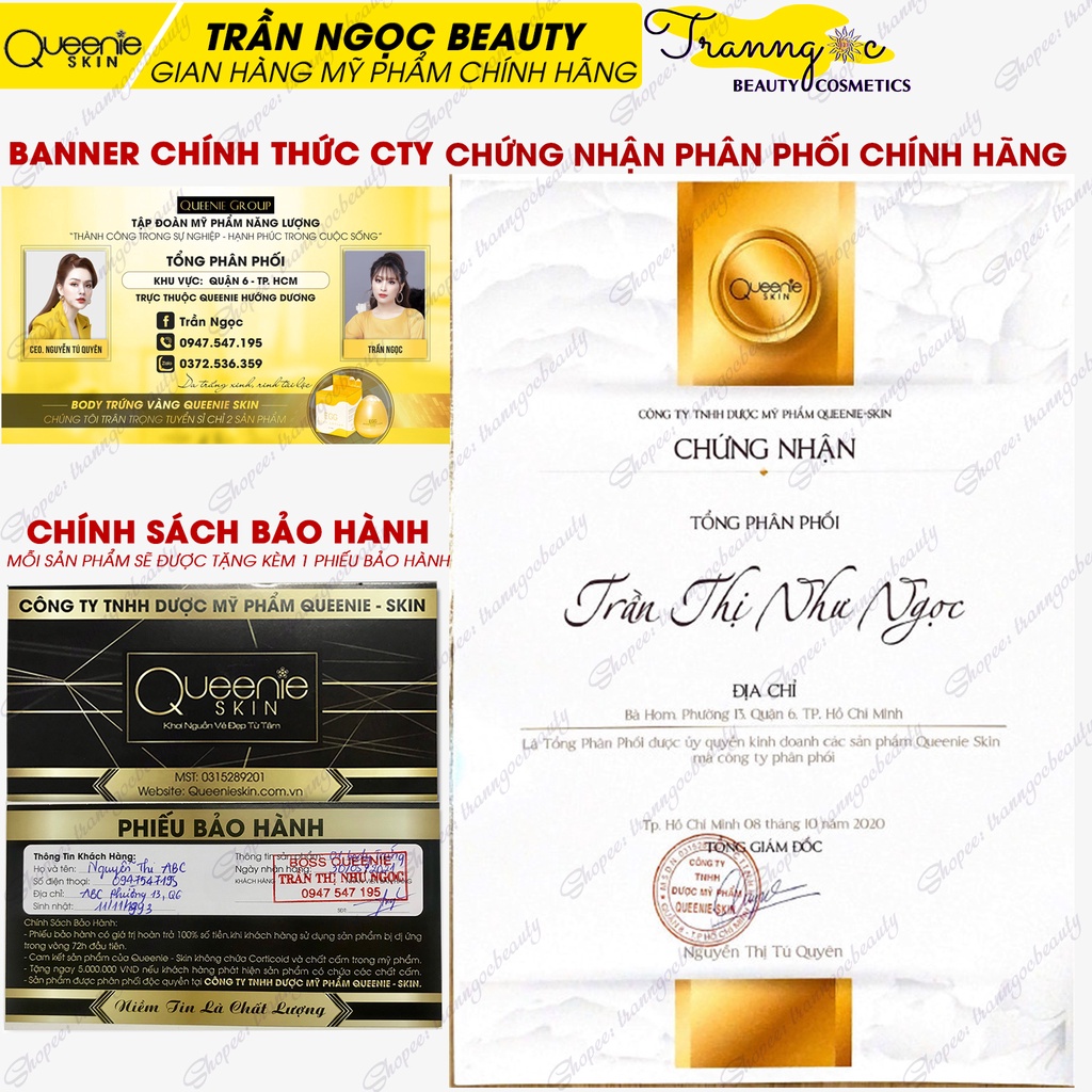 Sữa Rửa Mặt Mầm Gạo Queenie Skin 120gr chính hãng, pH chuẩn, có hạt massage cafe, bảo hành 72h - tranngocbeauty