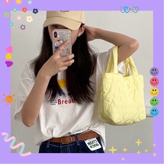 Túi xách quai ngắn xốp hoạ tiết hoa 🌼🌸🌼🌸