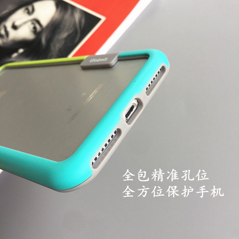 Ốp điện thoại viền cao su nhiều màu dành cho iPhone12mini 12promax 11 X MAX XR 7/8 PLUS 6/6S 7/8 6SP | BigBuy360 - bigbuy360.vn