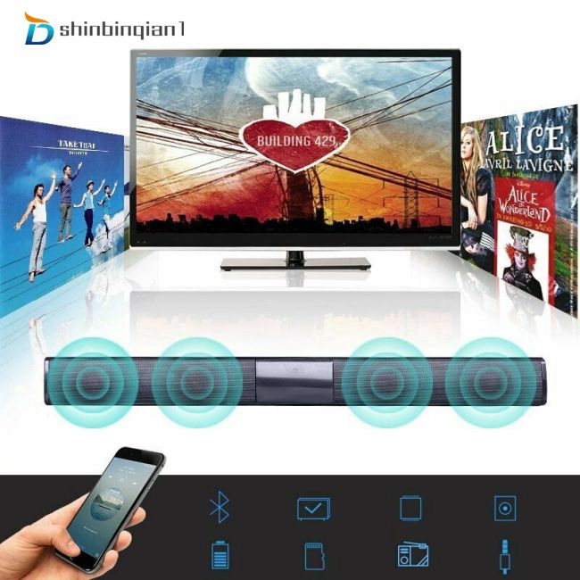 Thanh loa Bluetooth không dây dùng cho rạp chiếu phim TV tại nhà