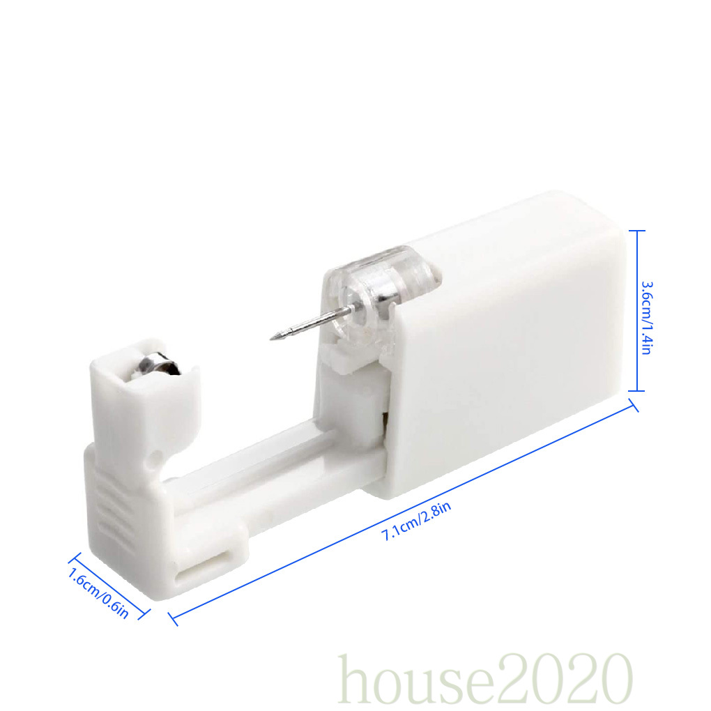 [Hàng mới về] Set 6 dụng cụ xỏ khuyên tai dùng một lần kèm phụ kiện tiện dụng 2020