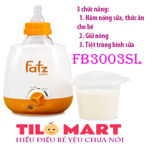 Máy hâm sữa/ tiệt trùng bình sữa FATZ BABY (FB3002SL/FB3003SL/FB3012SL/FB3027SL)