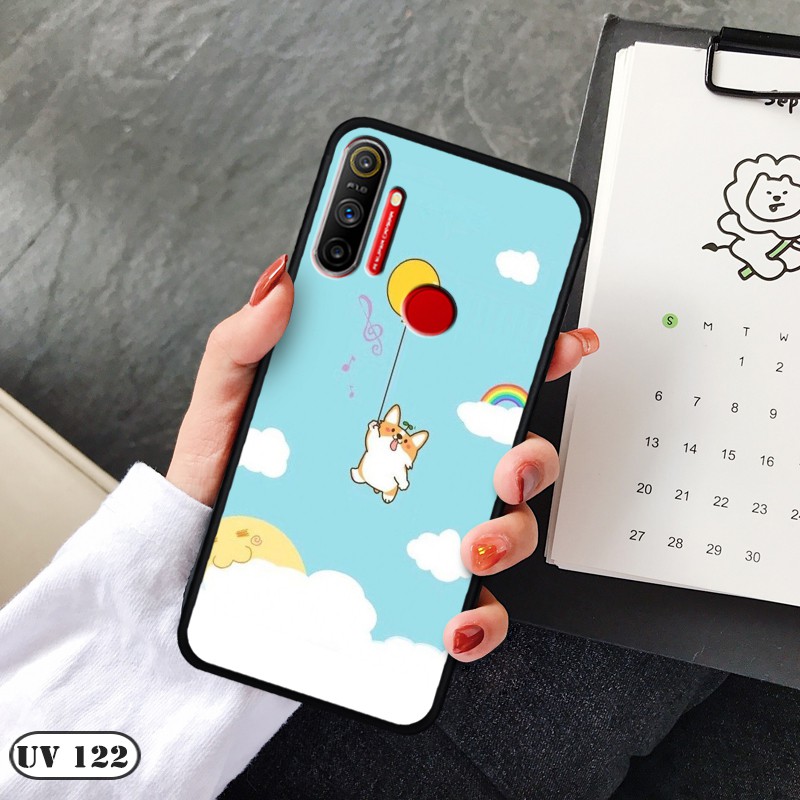 Ốp lưng điện thoại Realme C3 - lưng nhám viền dẻo