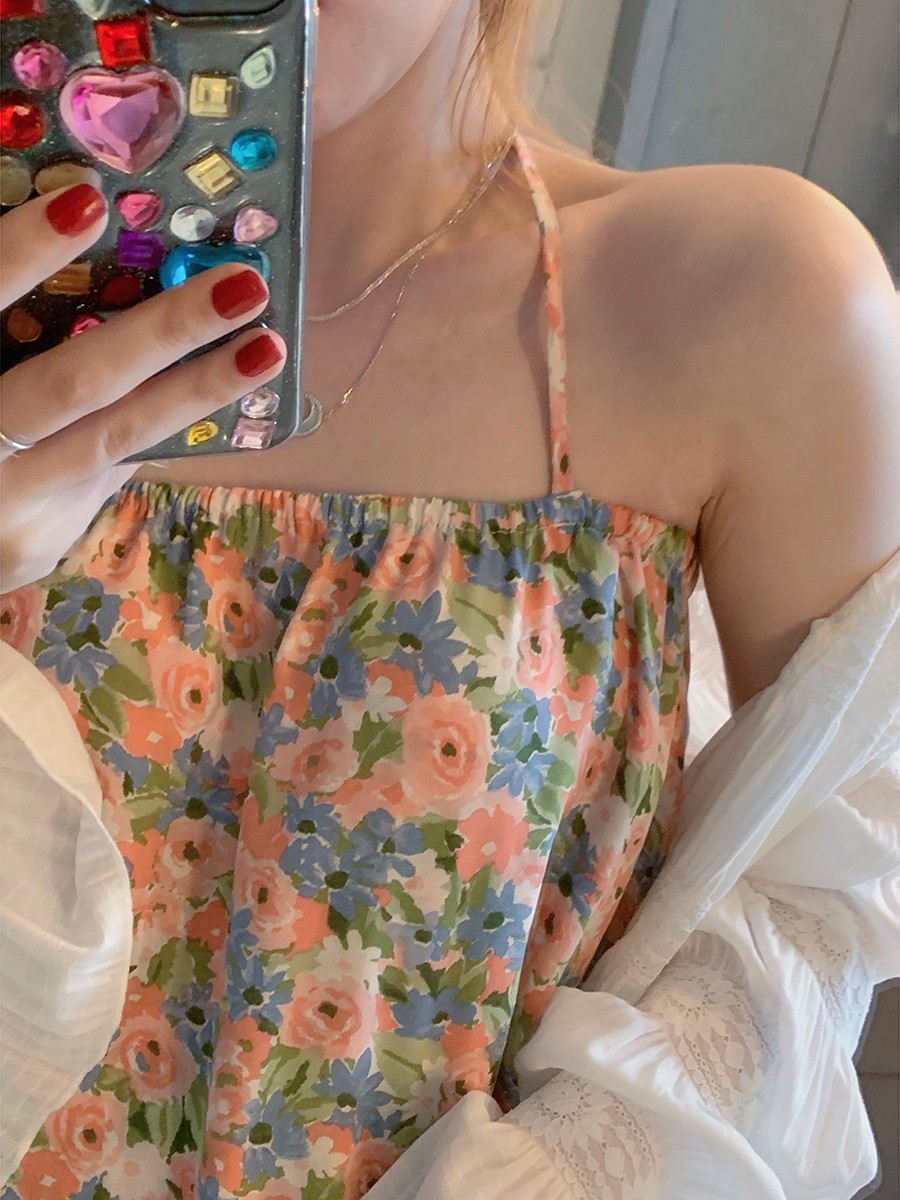 Áo Yếm Nữ Cộc Tay Hở Eo Quyến Rũ | BigBuy360 - bigbuy360.vn