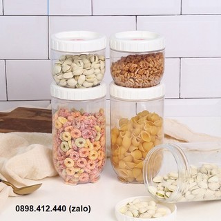 Hũ thủy tinh đựng gia vị - hũ thủy tinh