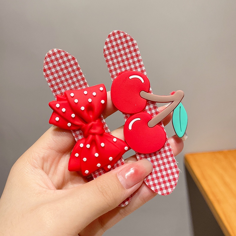 Miếng Dán Tóc Tự Dính Cho Bé Gái Có Sticker Dễ Thương #KT58