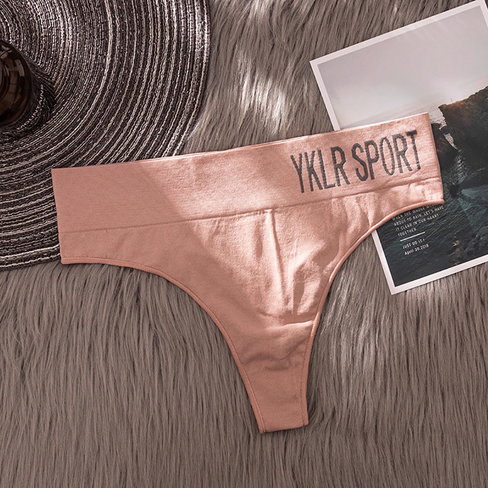 Quần Lót Không Đường May Thoáng Khí In Chữ Nhiều Màu Sắc Gợi Cảm Cho Nữ