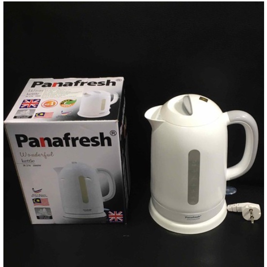 Ấm đun siêu tốc Nhựa PANAFRESH JK-278 1.8L - Hàng Nhập Khẩu Malaysia
